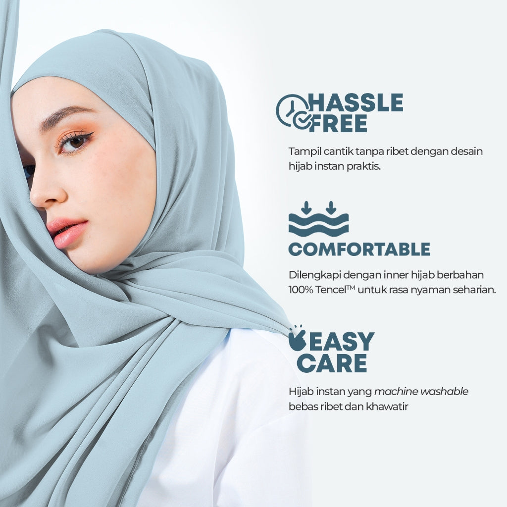 DS Modest - Hijab Instan Tencel Pashmina Syafira