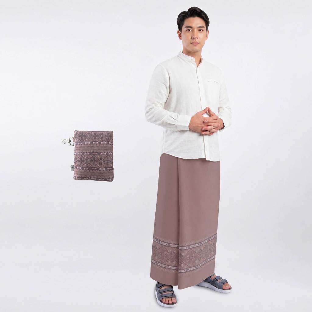 DS Modest - Sarung Travel Motif Waterproof Mini Pocket Size (Rekor MURI Sarung Travel)