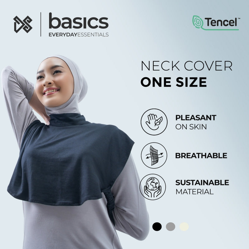 DS Modest - Paket Hemat Inner Bandana & Deker Leher Tencel Premium