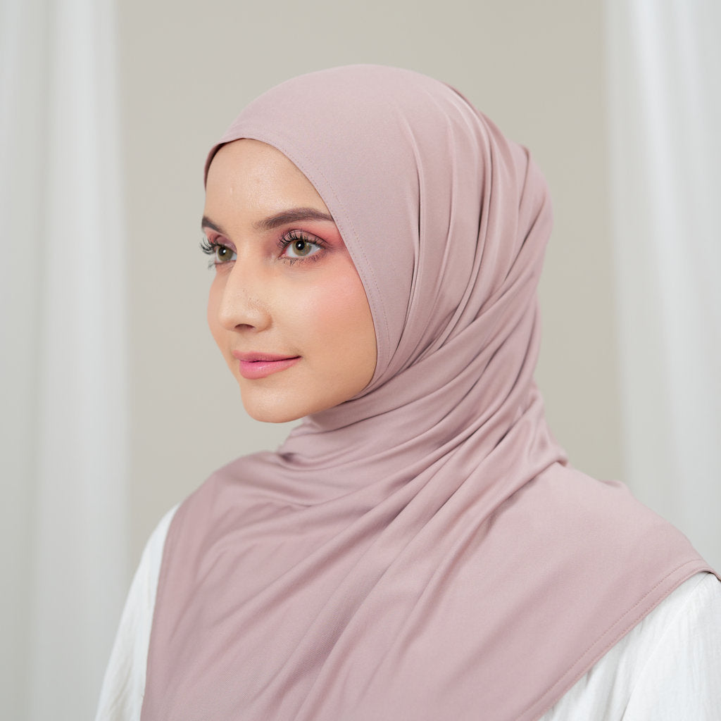 DS Modest – Noora Series Premium Jersey Instant Triangle Hijab