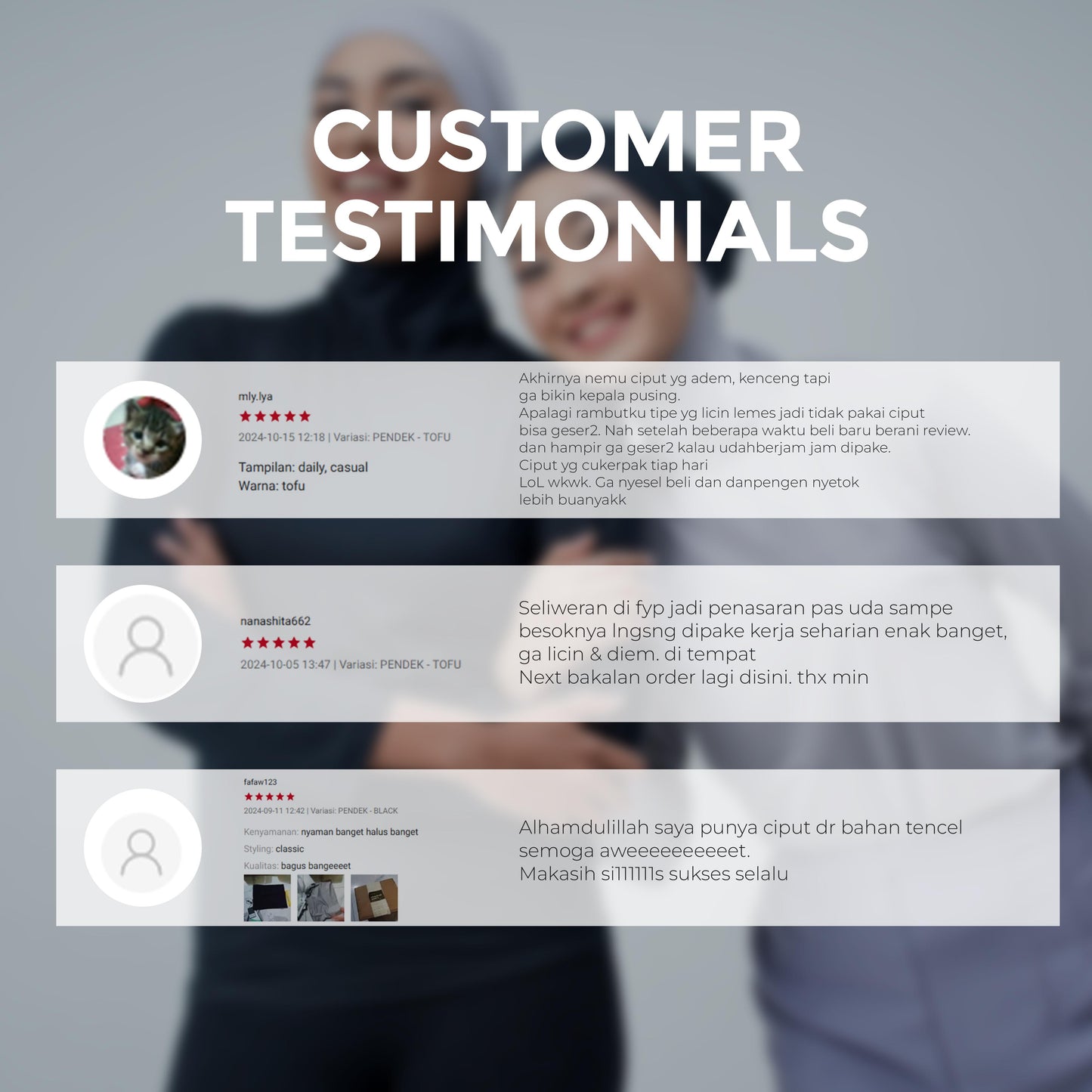 DS Modest - Ciput Basic Tencel Essentials