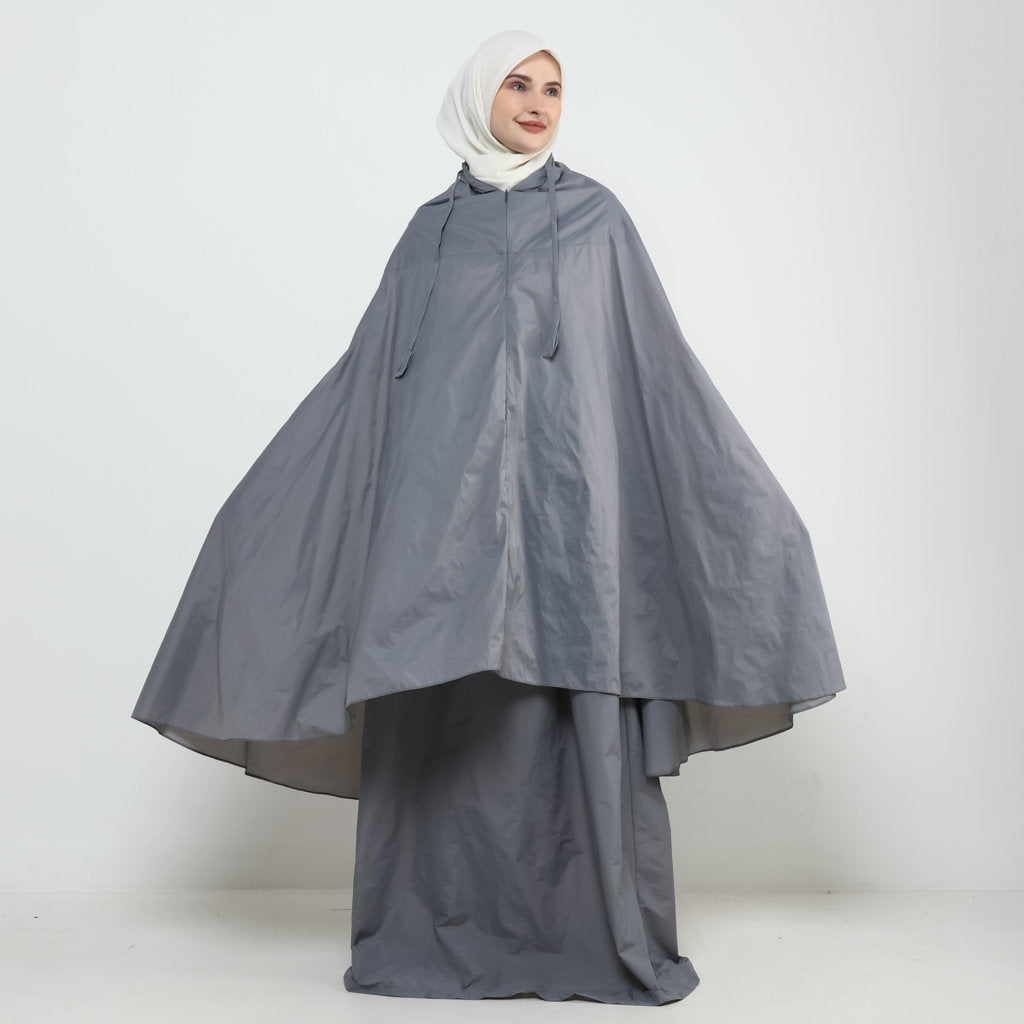 DS Modest – 2 in 1 Travel Prayer Robe – Ayra (With Neck Zipper)