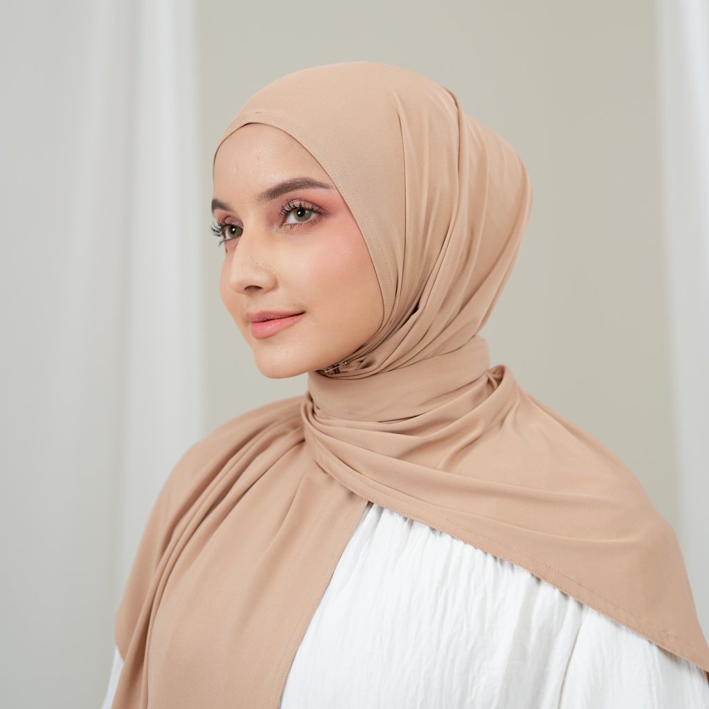 DS Modest – Noora Series Premium Jersey Instant Triangle Hijab