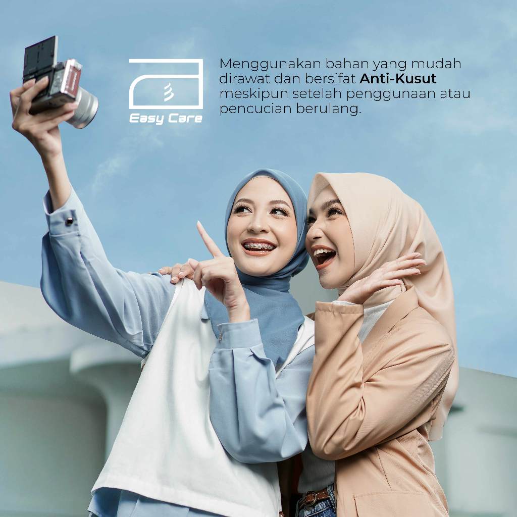 DS Modest – Dymatic Premium Plain Square Voile Hijab