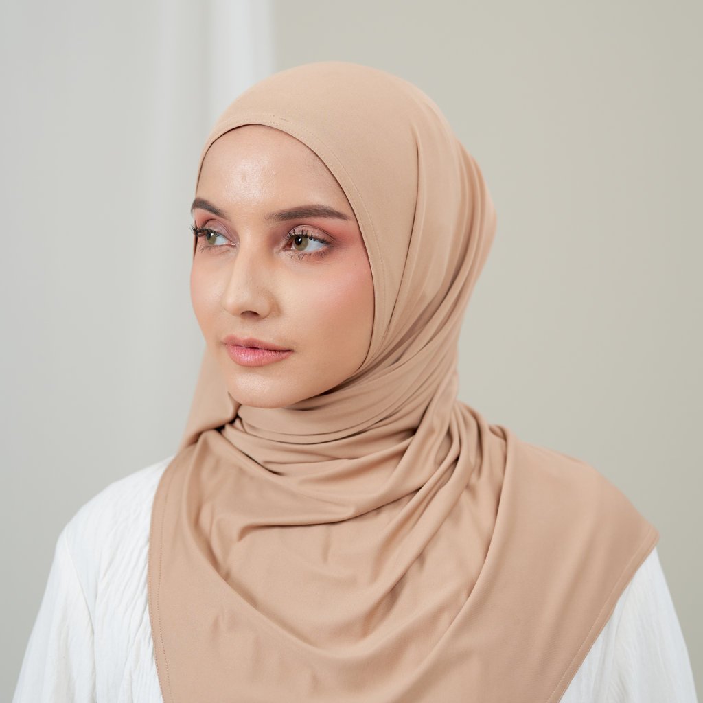 DS Modest – Noora Series Premium Jersey Instant Triangle Hijab