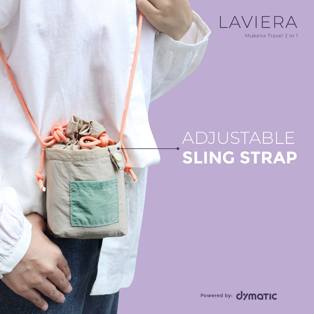 DS Modest – Laviera Travel Prayer Set 2 in 1 Lavender Fragrance