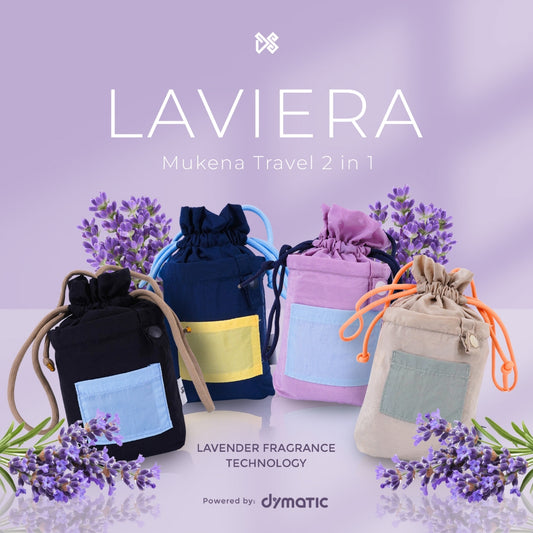 DS Modest – Laviera Travel Prayer Set 2 in 1 Lavender Fragrance