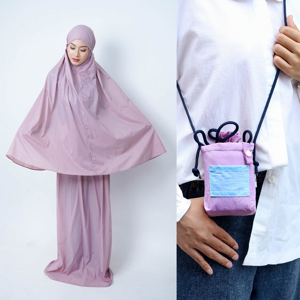 DS Modest – Laviera Travel Prayer Set 2 in 1 Lavender Fragrance