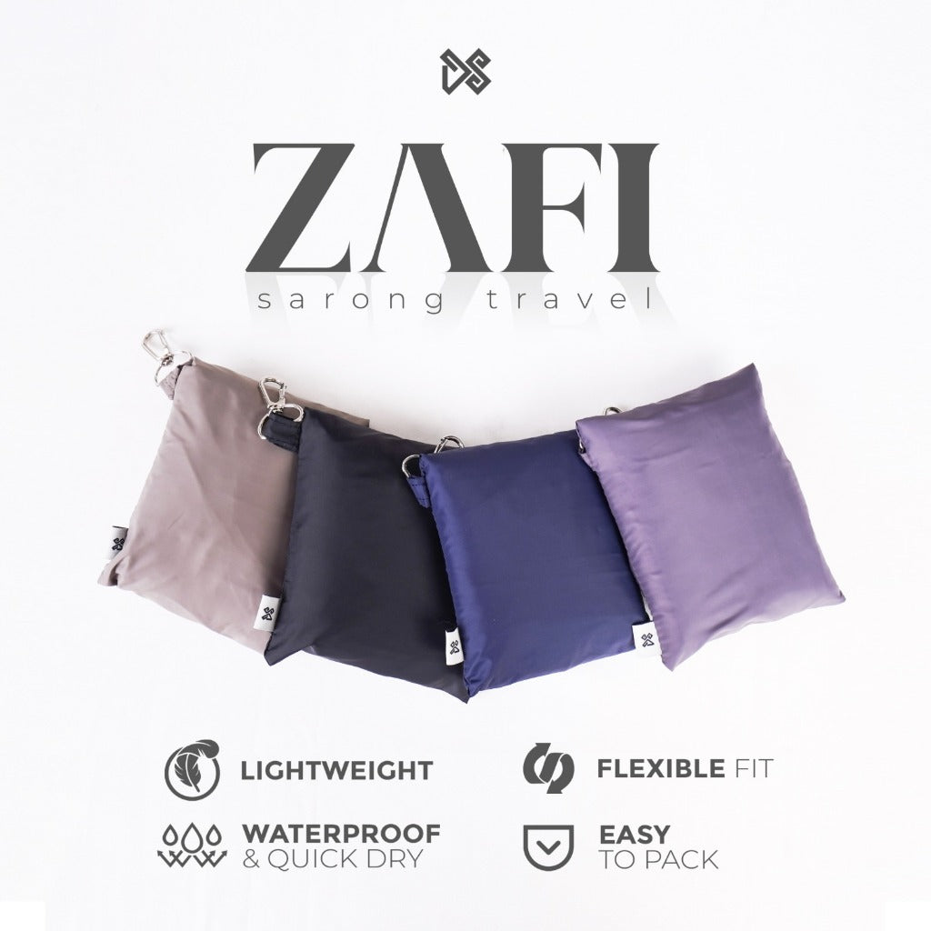 DS Modest – Men’s Plain Travel Pouch Sarong