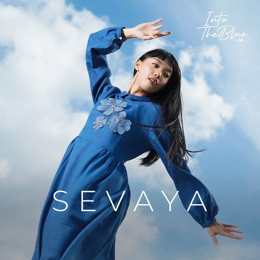 DS Modest - Gamis Linen  Dress Premium Into The Blue Series - Sevaya