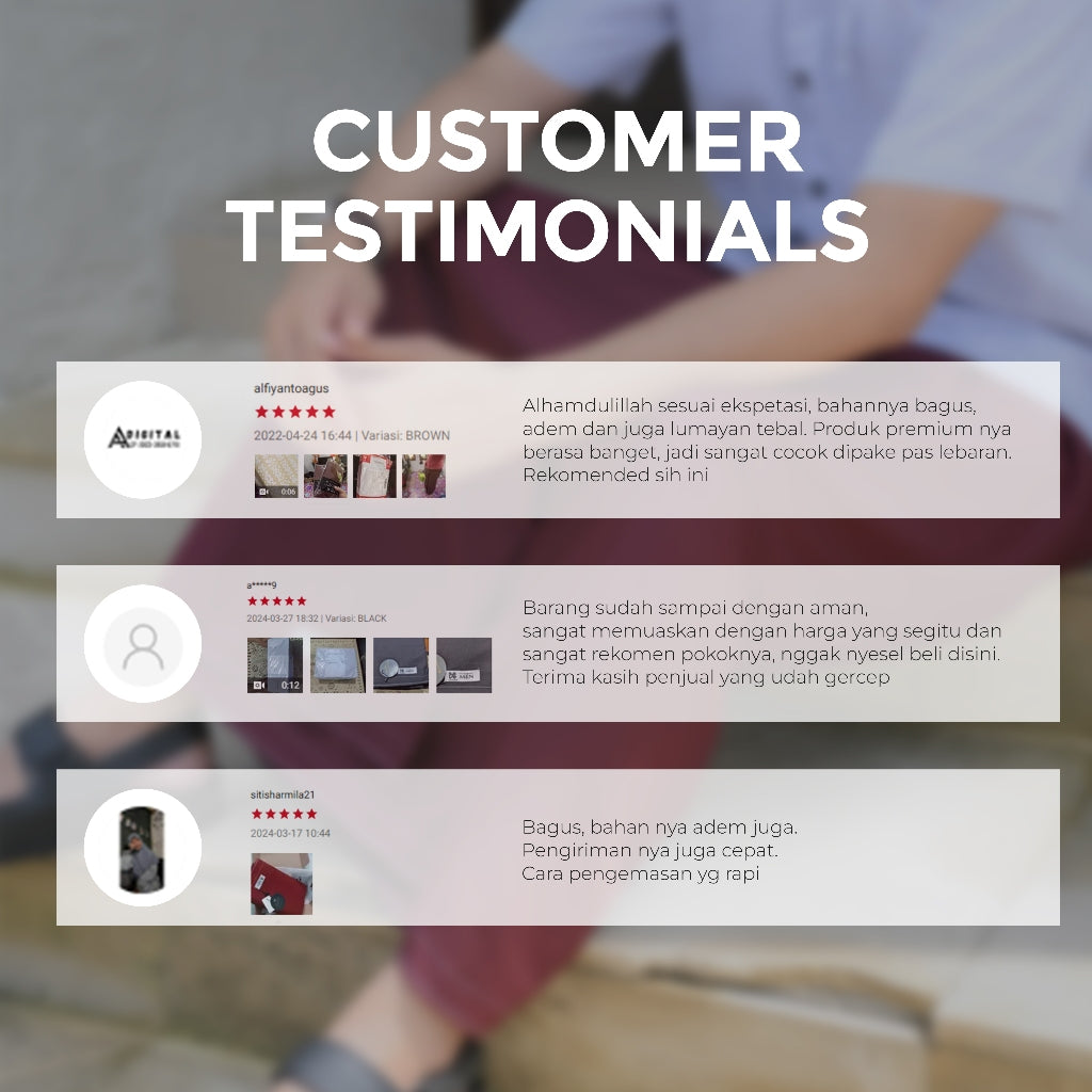 DS Modest – Plain Cotton Sarung – DS Men