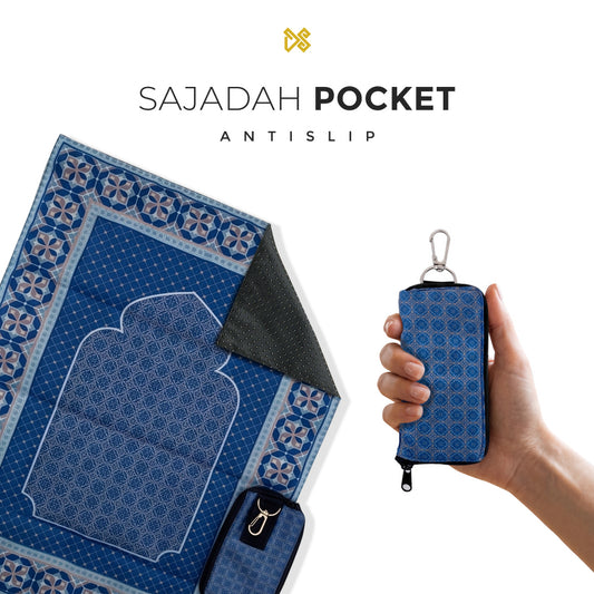 Sajadah Pocket Anti Slip Traveling MURI Waterproof - DS Modest