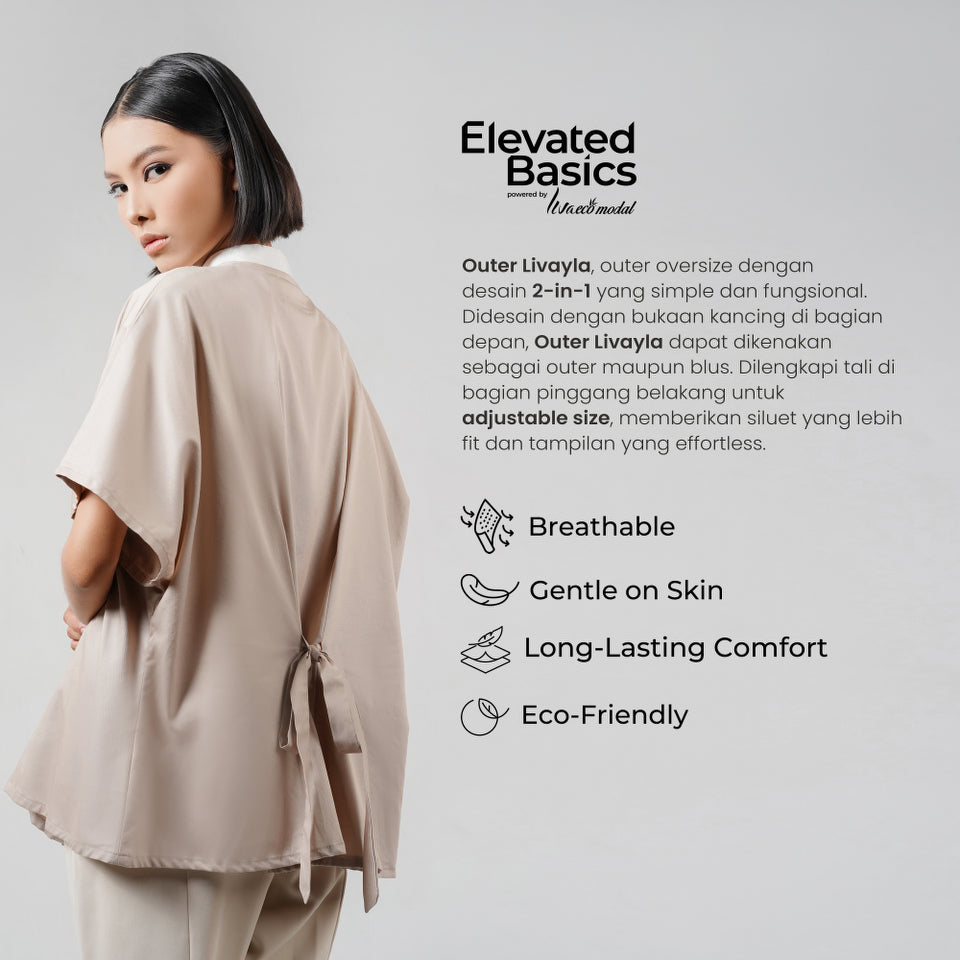 DS Modest – Livayla Outer Blouse Livaeco Series