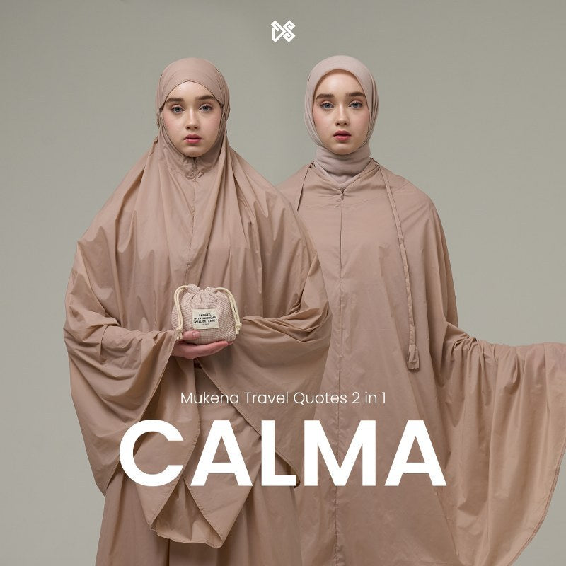 DS Modest - Mukena Traveling Quotes Calma