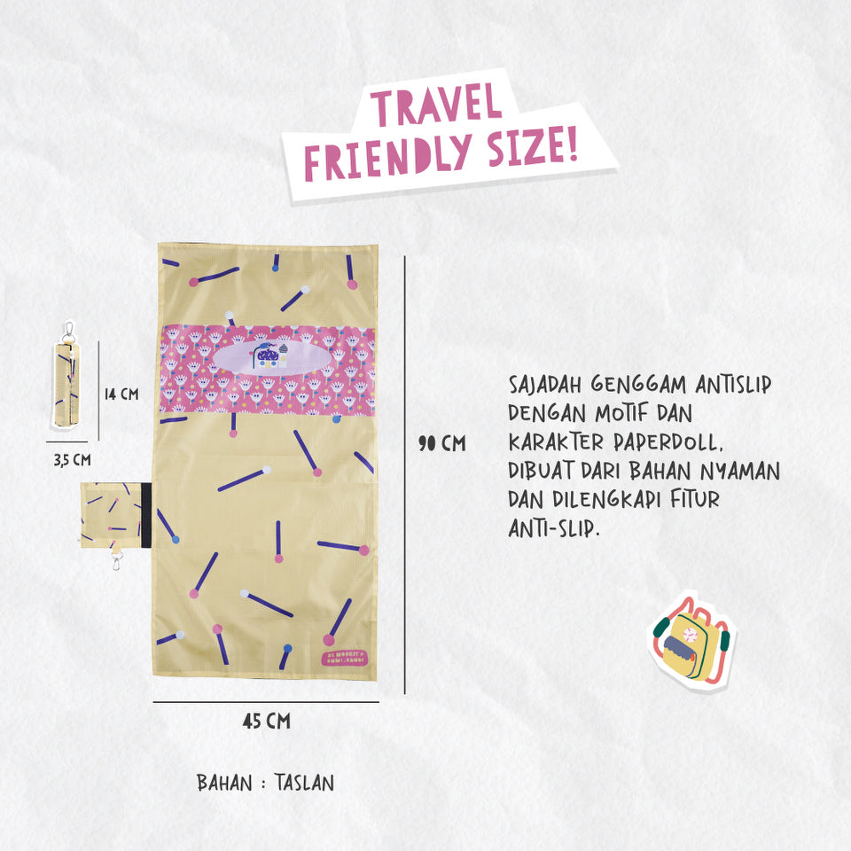 DS Modest - TRAVEL POCKET PRAYER MAT – PAPERDOLL COLLECTION