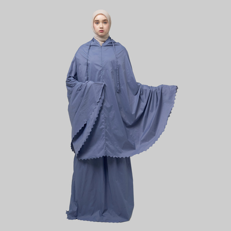 DS Modest - Paket Mukena Travel Nora 2 in 1 dan Sajadah Genggam Travel MURI