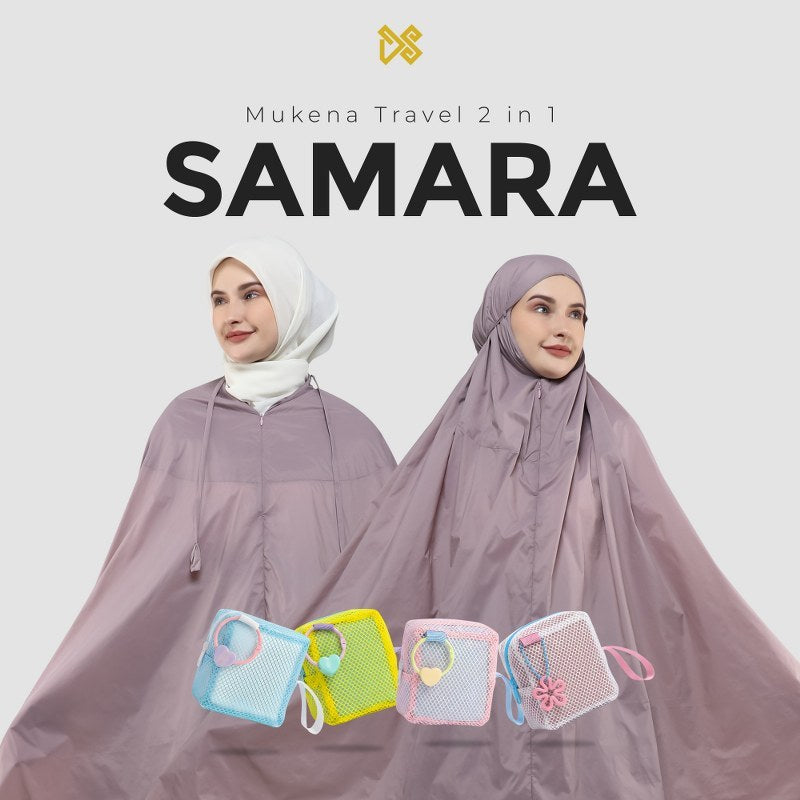 DS Modest - Mukena Travel Samara 2 in 1 Waterproof