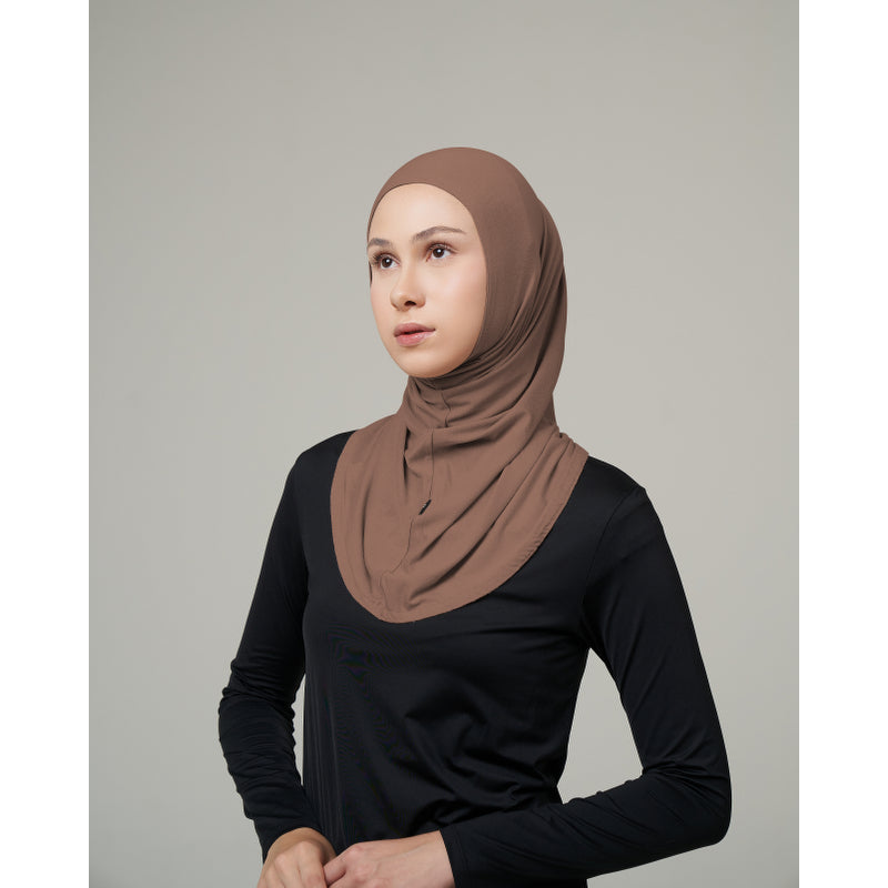 DS Modest - Paket Hemat Hijab Sport Tencel dan Handsock Tencel