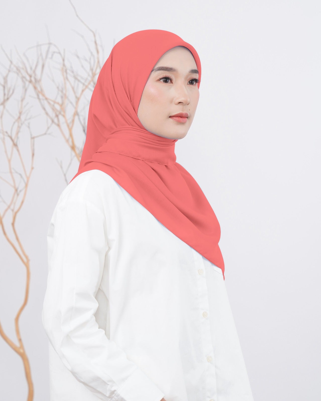 DS Modest – Dymatic Premium Plain Square Voile Hijab