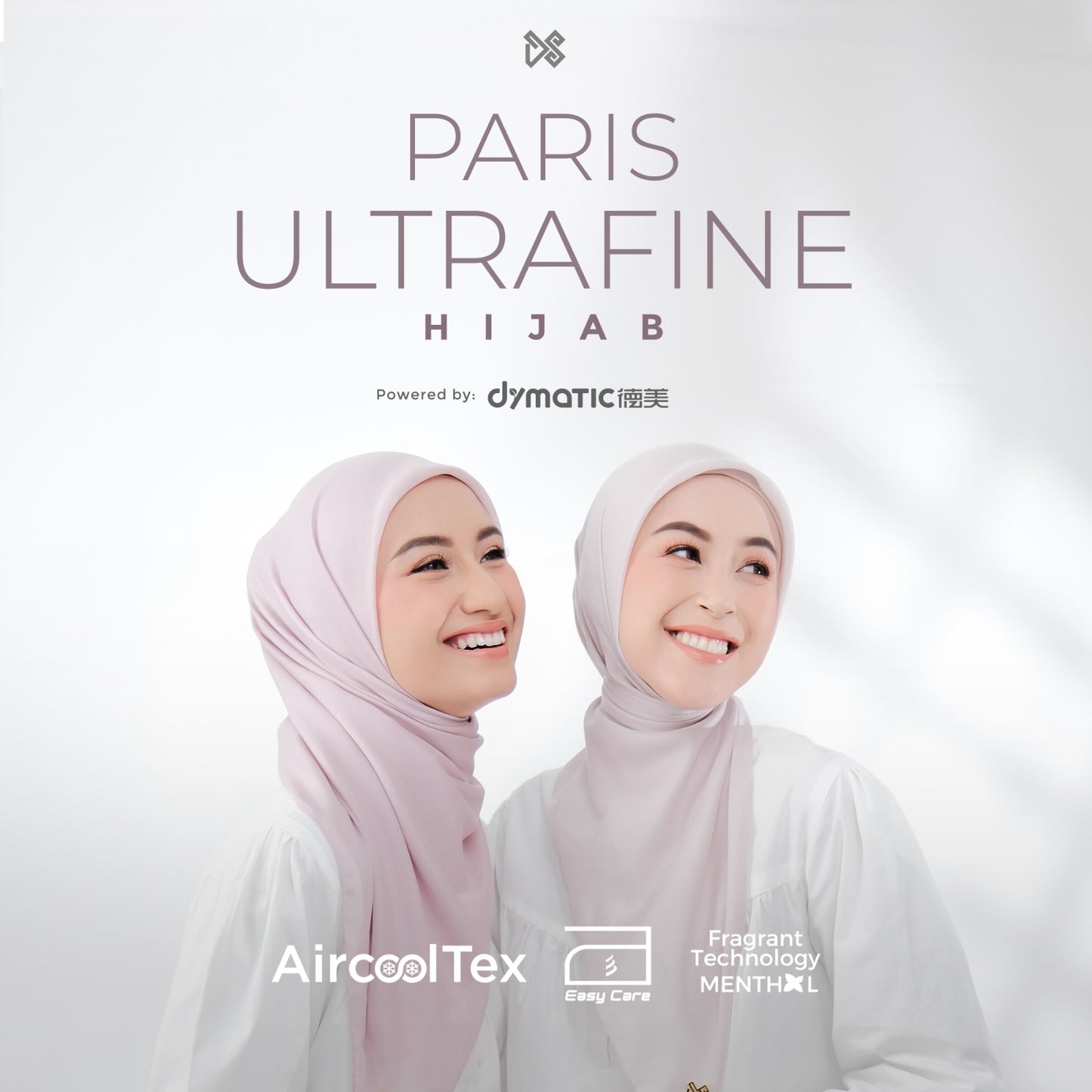 DS Modest – Dymatic Ultrafine Paris Voile Plain Square Hijab