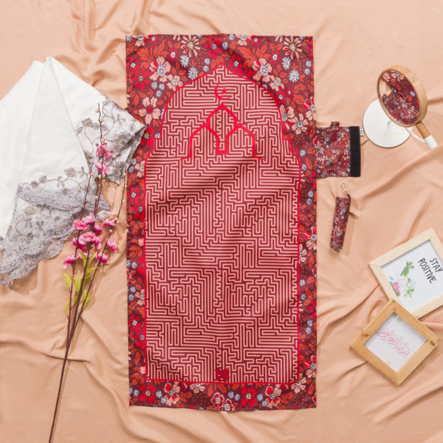 DS Modest – MURI Motif Handheld Travel Prayer Mat